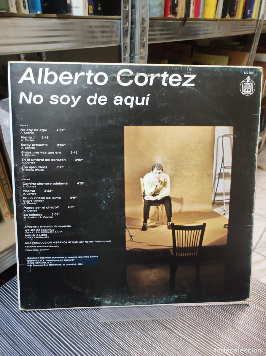 Discos de vinilo: Alberto Cortez &ndash; No Soy De Aqui - Foto 2
