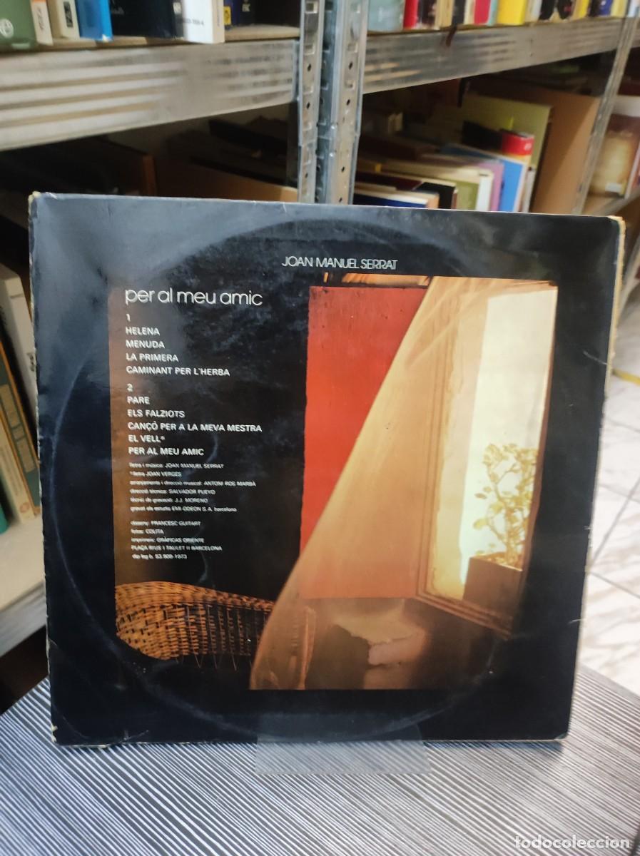 Discos de vinilo: Joan Manuel Serrat &ndash; Per Al Meu Amic - Foto 2