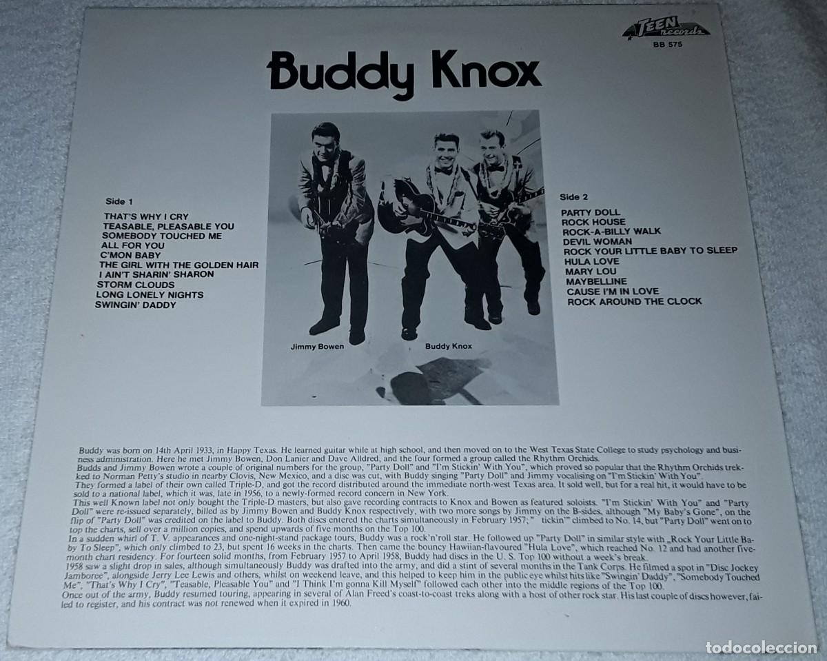 Discos de vinilo: LP - BUDDY KNOX - MADE IN AUSTRALIA - Foto 2