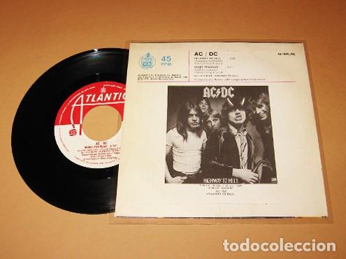Discos de vinilo: AC/DC - HIGHWAY TO HELL - SINGLE - 1979 - HISPAVOX SPAIN - NUEVO - MINT - Foto 2