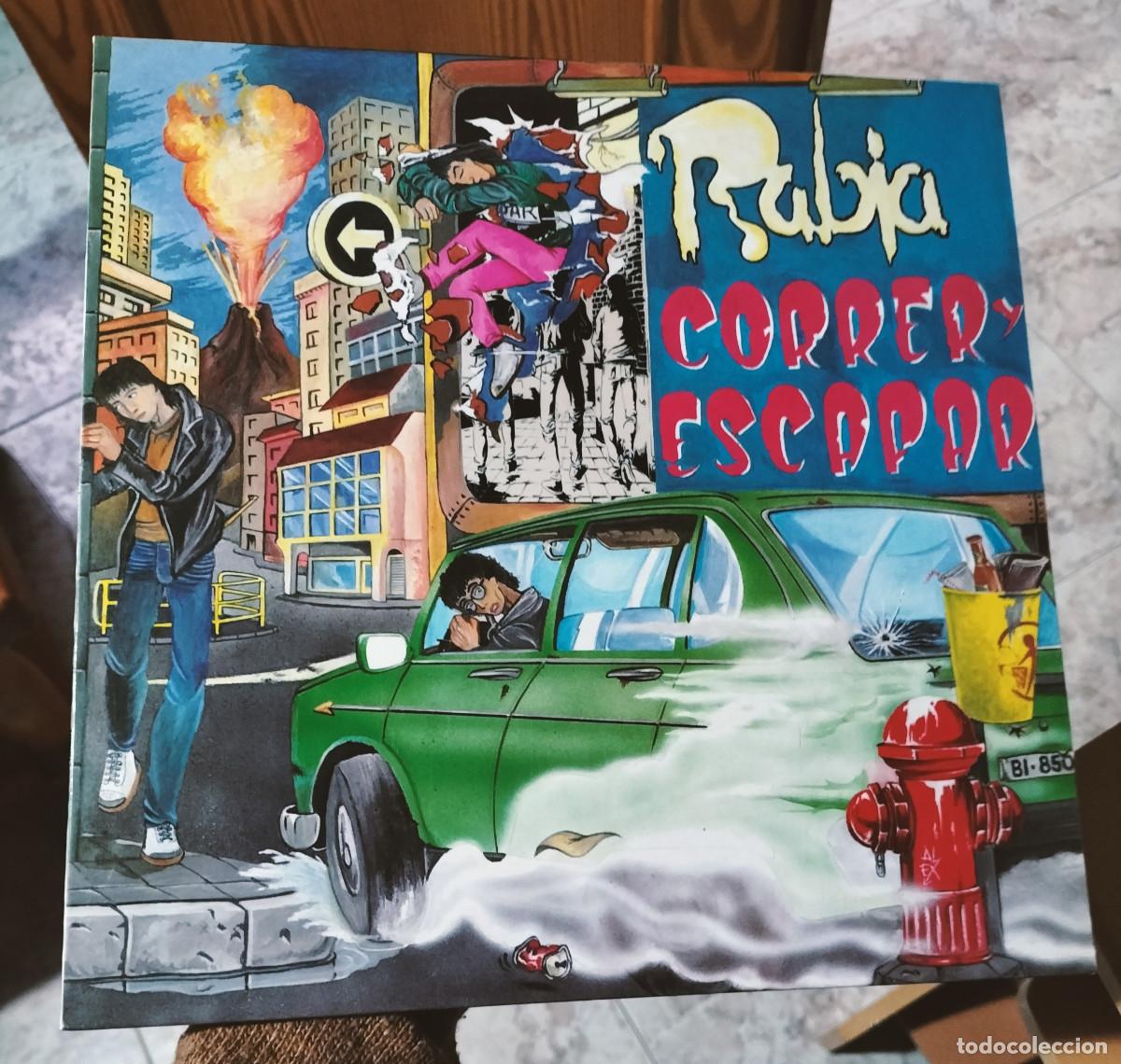 Discos de vinilo: RABIA CORRER ESCAPAR - Foto 1