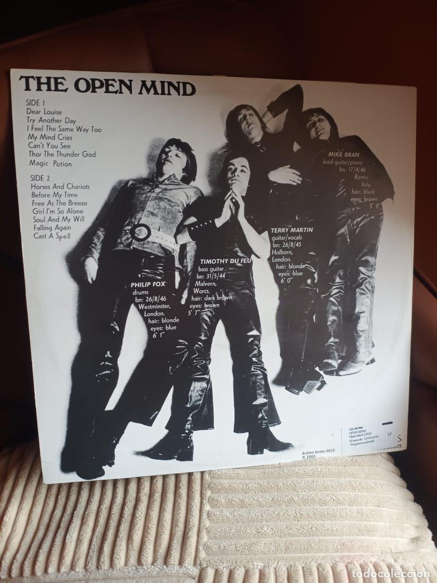 Discos de vinilo: THE OPEN MIND - LP - REEDICI&Oacute;N - PSYCH - Foto 2