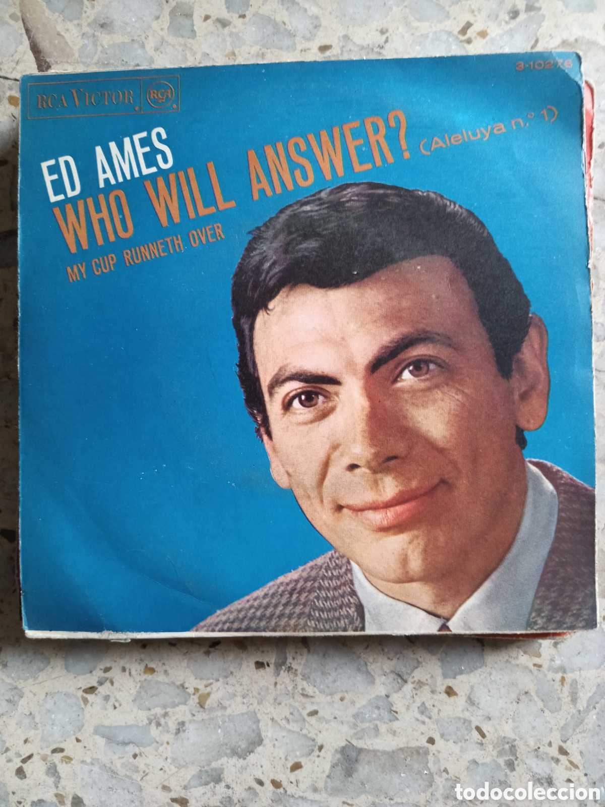 Discos de vinilo: SGL ED AMES WHO WILL ANSWER 1968 - Foto 1