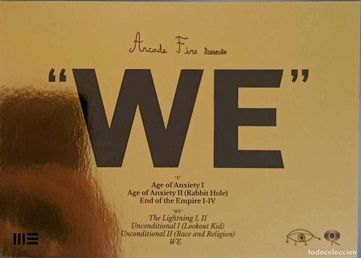 Discos de vinilo: LP Vinilo. Arcade Fire. WE. nuevo, precintado - Foto 2
