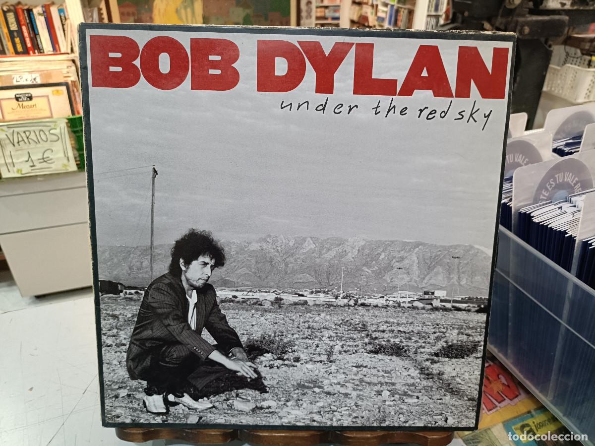 Discos de vinilo: Bob Dylan - Under the red sky - LP. sello CBs 1990 - Foto 1