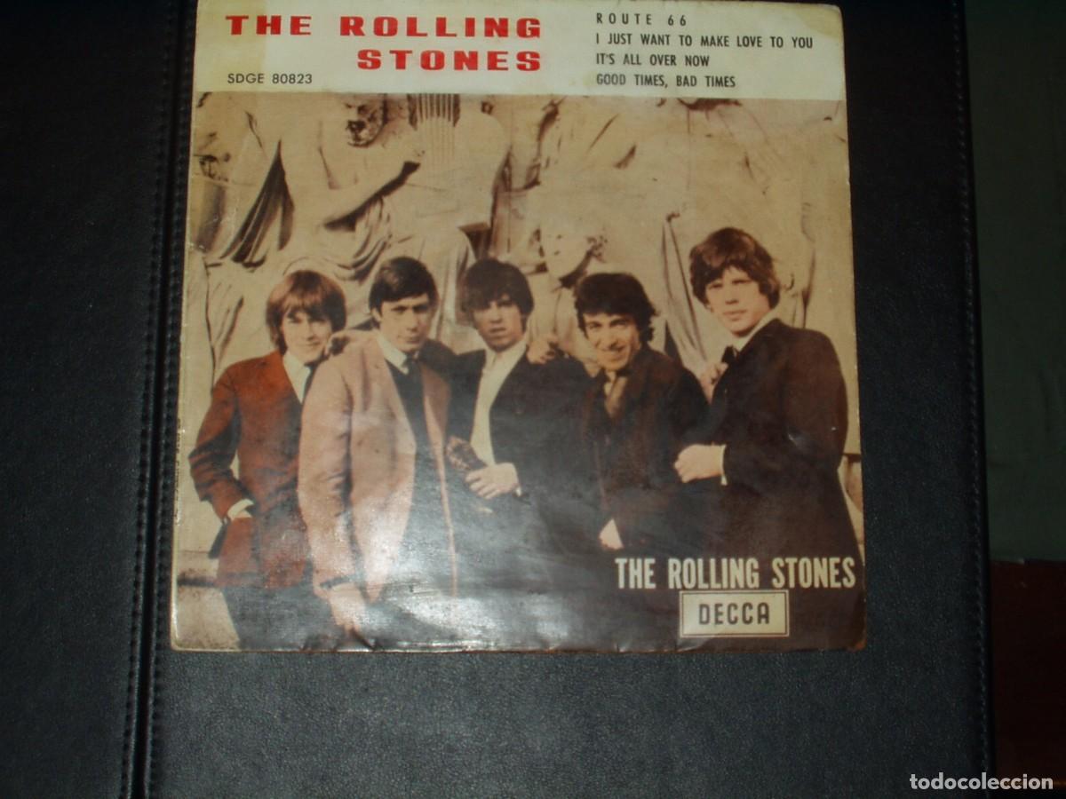 Discos de vinilo: ROLLING STONES EP ROUTE 66 +3 - Foto 1