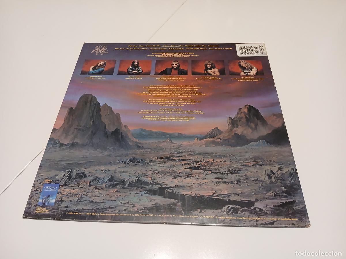 Discos de vinilo: Kick Axe &ndash; Vices- (1984) LP disco vinilo - Foto 7