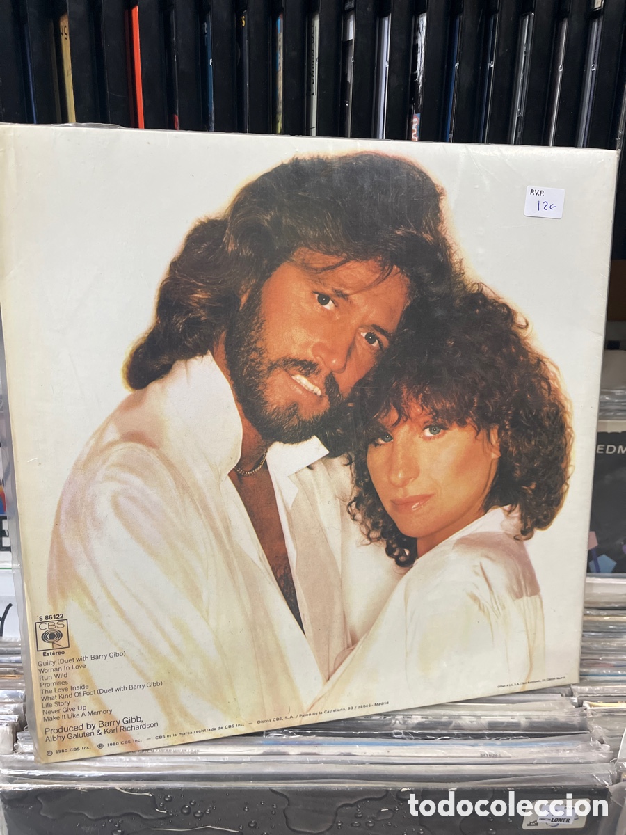 Discos de vinilo: barbra streisand guilty - Foto 2
