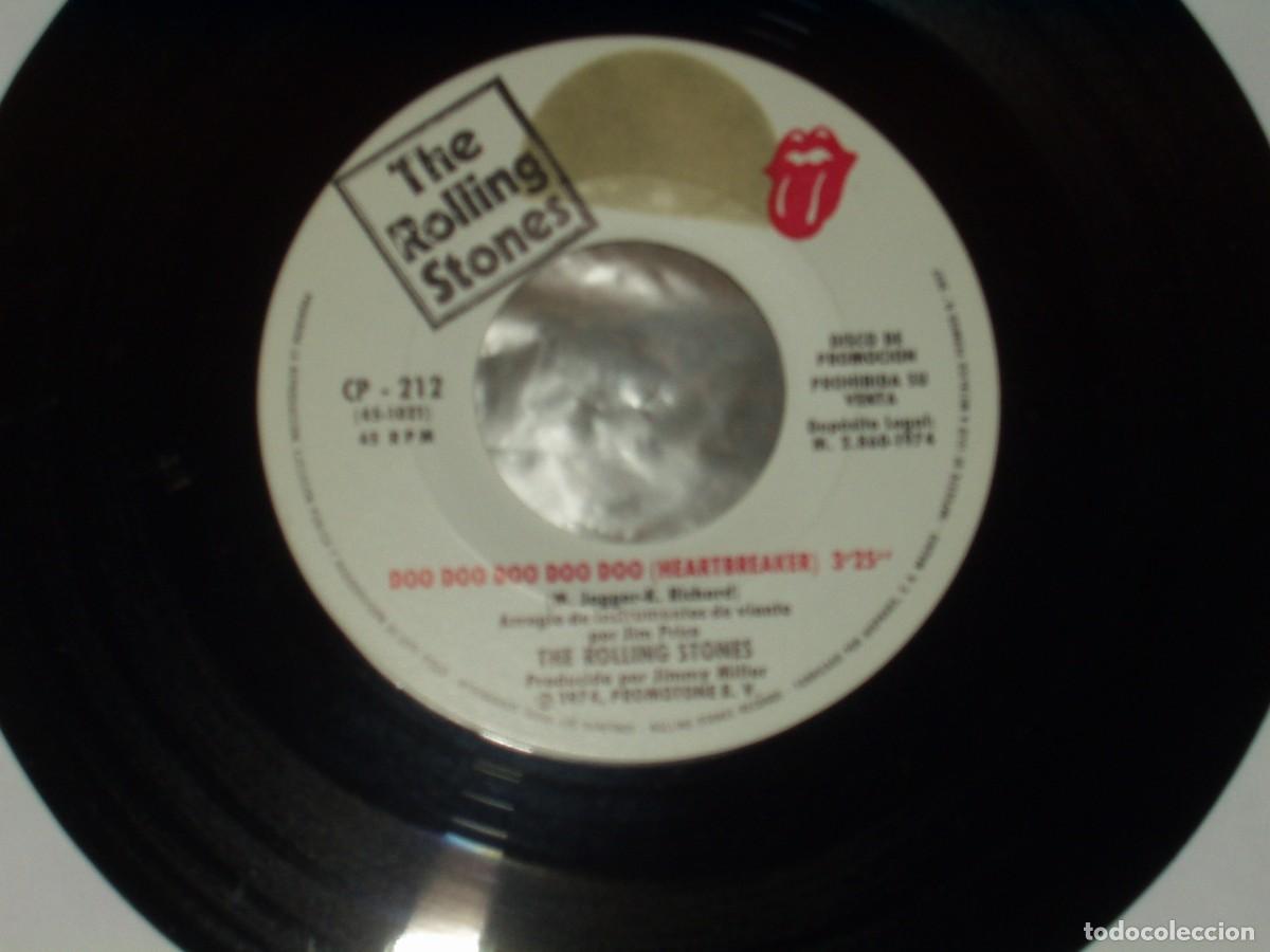 Discos de vinilo: ROLLING STONES SINGLE DOO DOO DOO DOO (PROMOCIONAL) - Foto 3