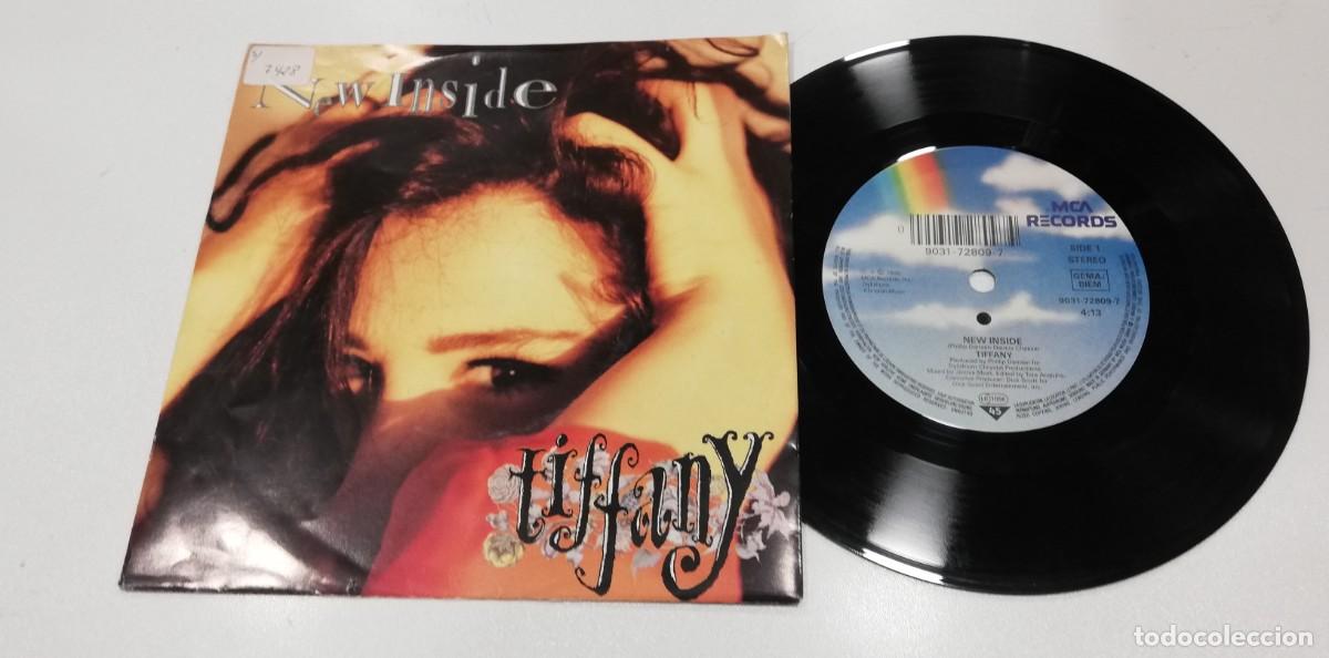 Discos de vinilo: SCO109-Tiffany - New Inside (7&rdquo;, Single) - Foto 1