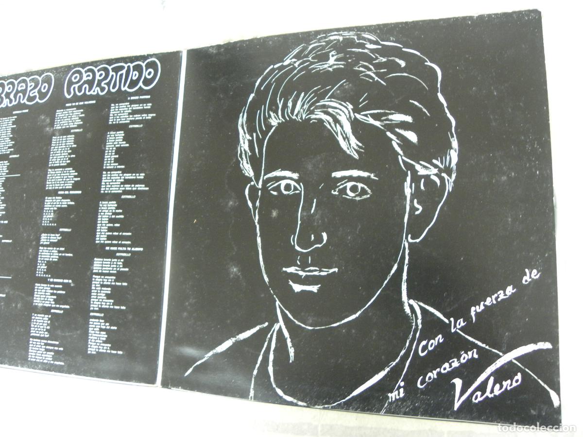 Discos de vinilo: VALERO -A BRAZO PARTIDO -LP 1989 - Foto 3