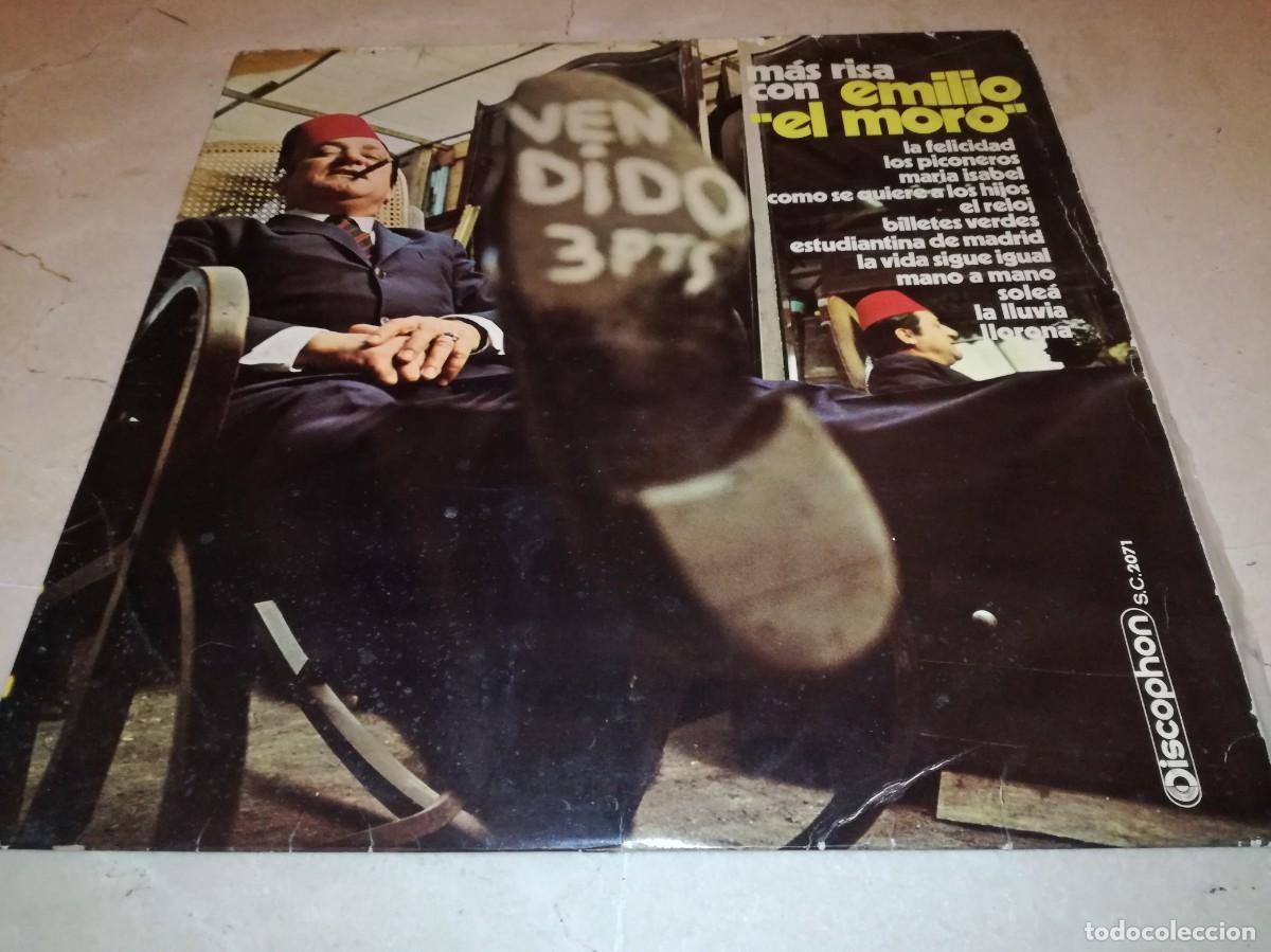 Discos de vinilo: MAS RISA CON EMILIO EL MORO-ORIGINAL 1971 - Foto 1