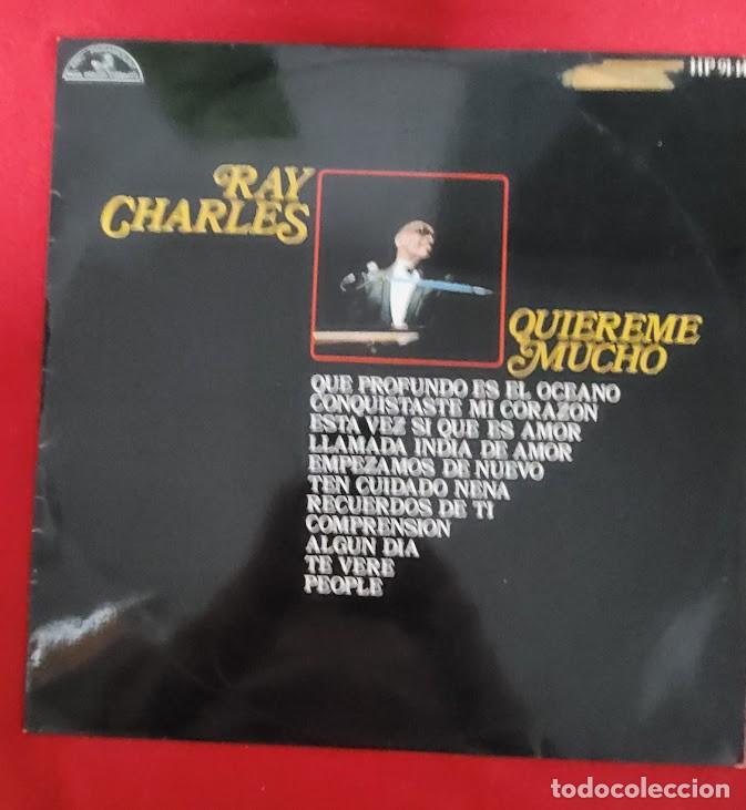 Discos de vinilo: RAY CHARLES Quiereme Mucho LP Vinilo - Foto 1