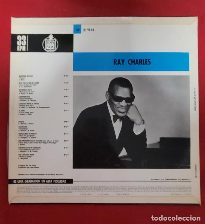 Discos de vinilo: RAY CHARLES Quiereme Mucho LP Vinilo - Foto 2