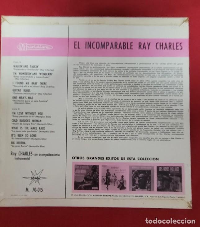 Discos de vinilo: Ray Charles incomparable LP 1966 - Foto 2