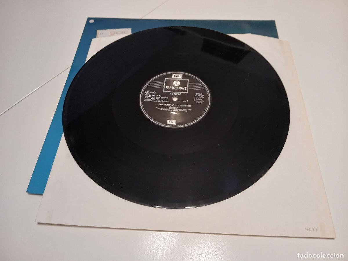 Discos de vinilo: Queen &lrm;&ndash; Breakthru- (1989) LP disco vinilo - Foto 4