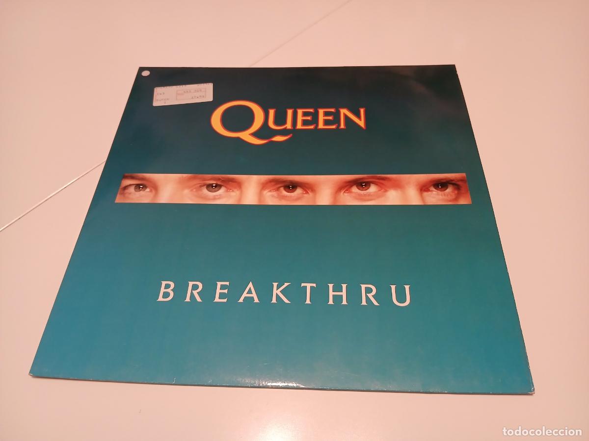 Discos de vinilo: Queen &lrm;&ndash; Breakthru- (1989) LP disco vinilo - Foto 1