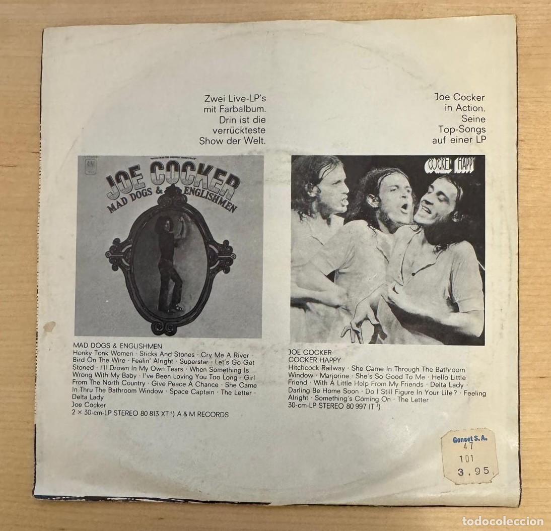 Discos de vinilo: joe cocker 45t High time we went VG++ EX - Foto 3