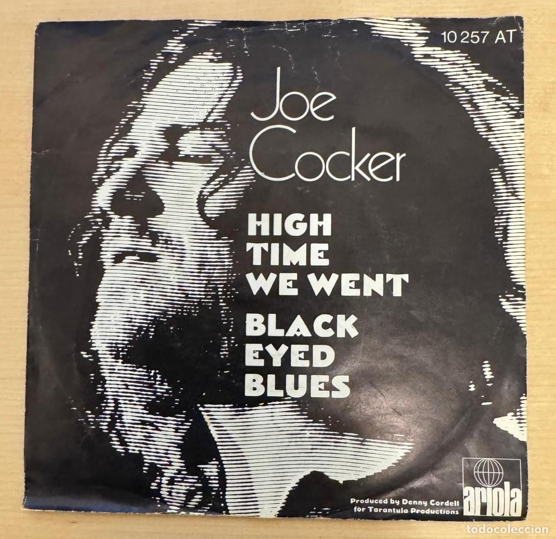 Discos de vinilo: joe cocker 45t High time we went VG++ EX - Foto 1