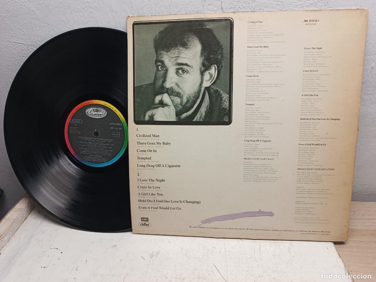 Discos de vinilo: JOE COCKER -Civilized Man VINYL LP - Foto 2