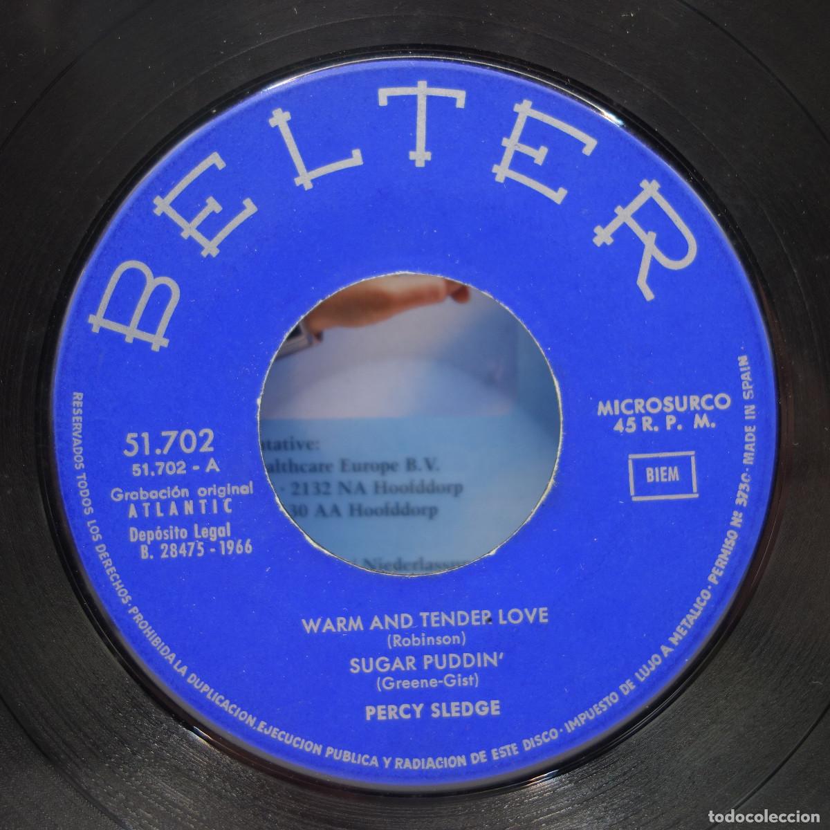 Discos de vinilo: PERCY SLEDGE - SUGAR PUDDIN - Foto 6