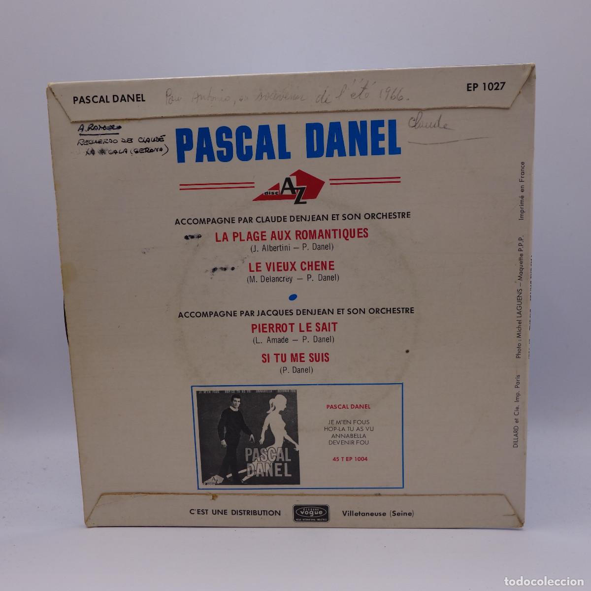 Discos de vinilo: PASCAL DANEL - LA PLAGE AUX ROMANTIQUES - Foto 2