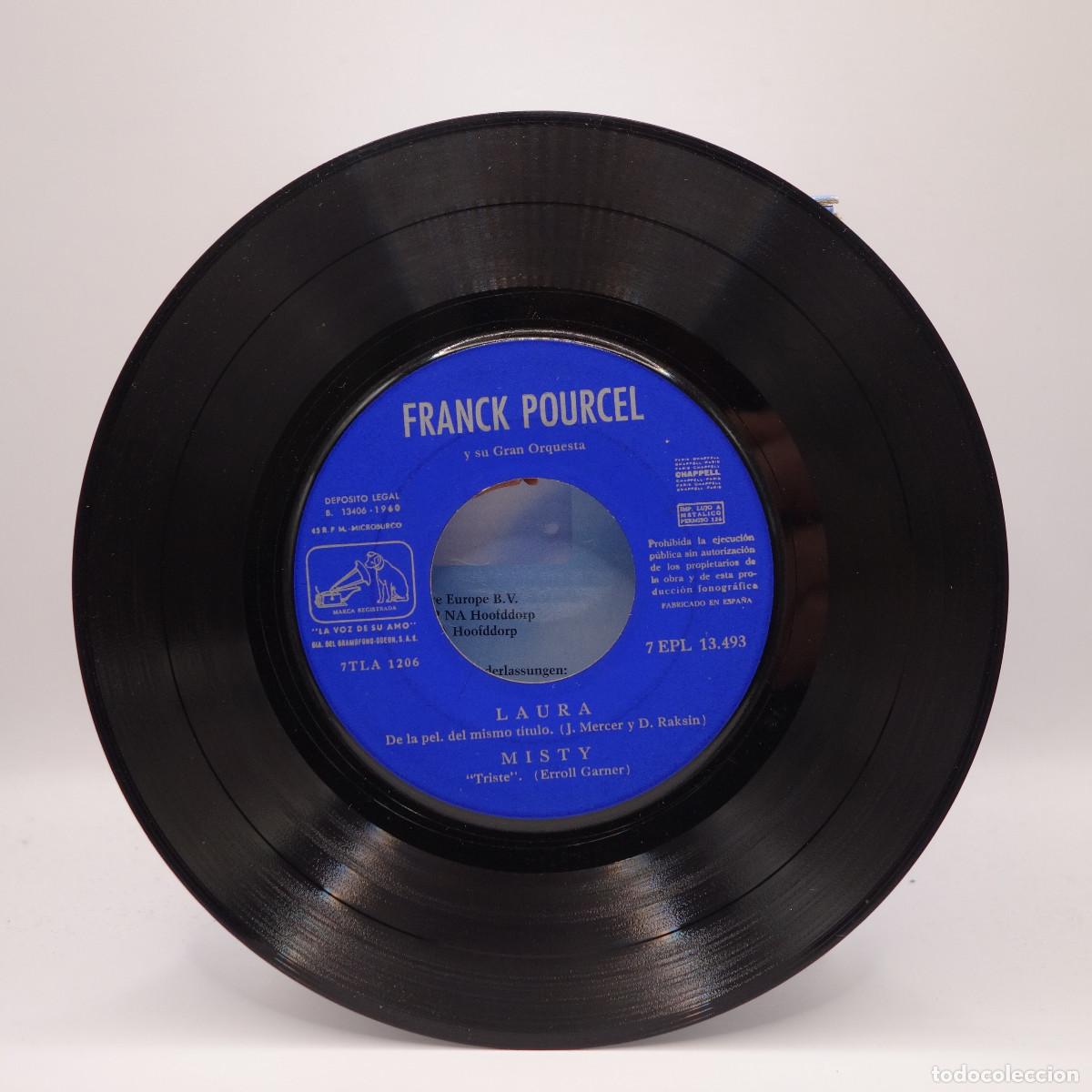 Discos de vinilo: FRANCK POURCEL - LAURA - Foto 3