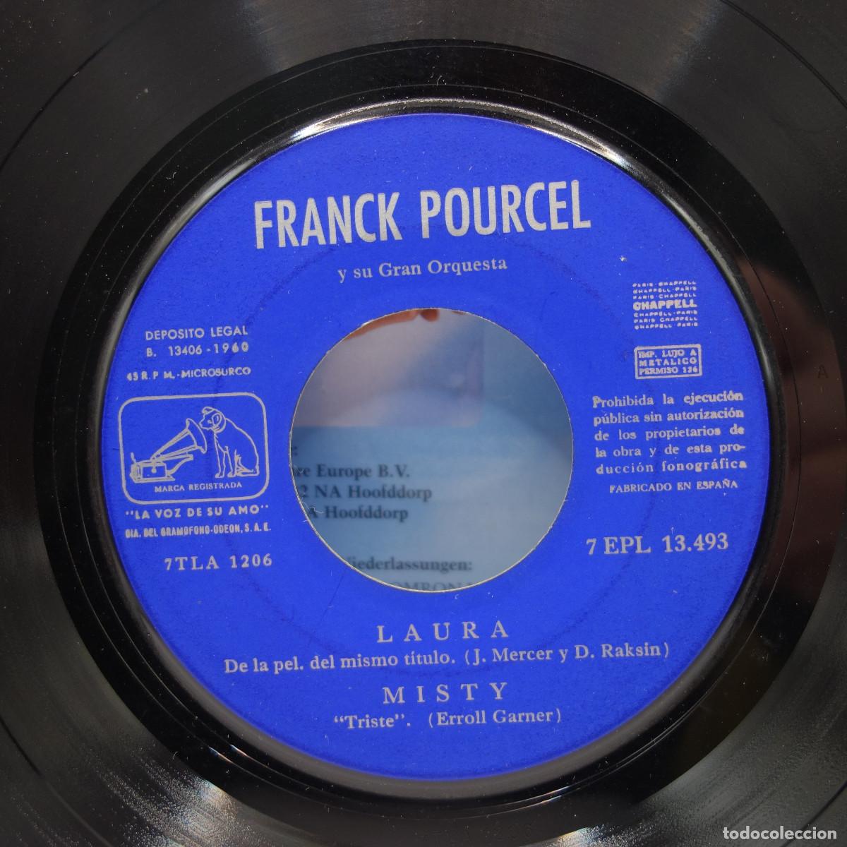 Discos de vinilo: FRANCK POURCEL - LAURA - Foto 4