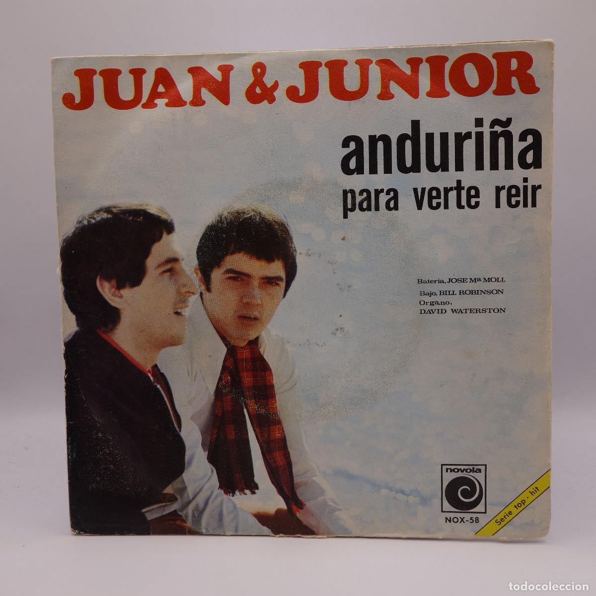Discos de vinilo: JUAN & JUNIOR - ANDURI&Ntilde;A - Foto 1