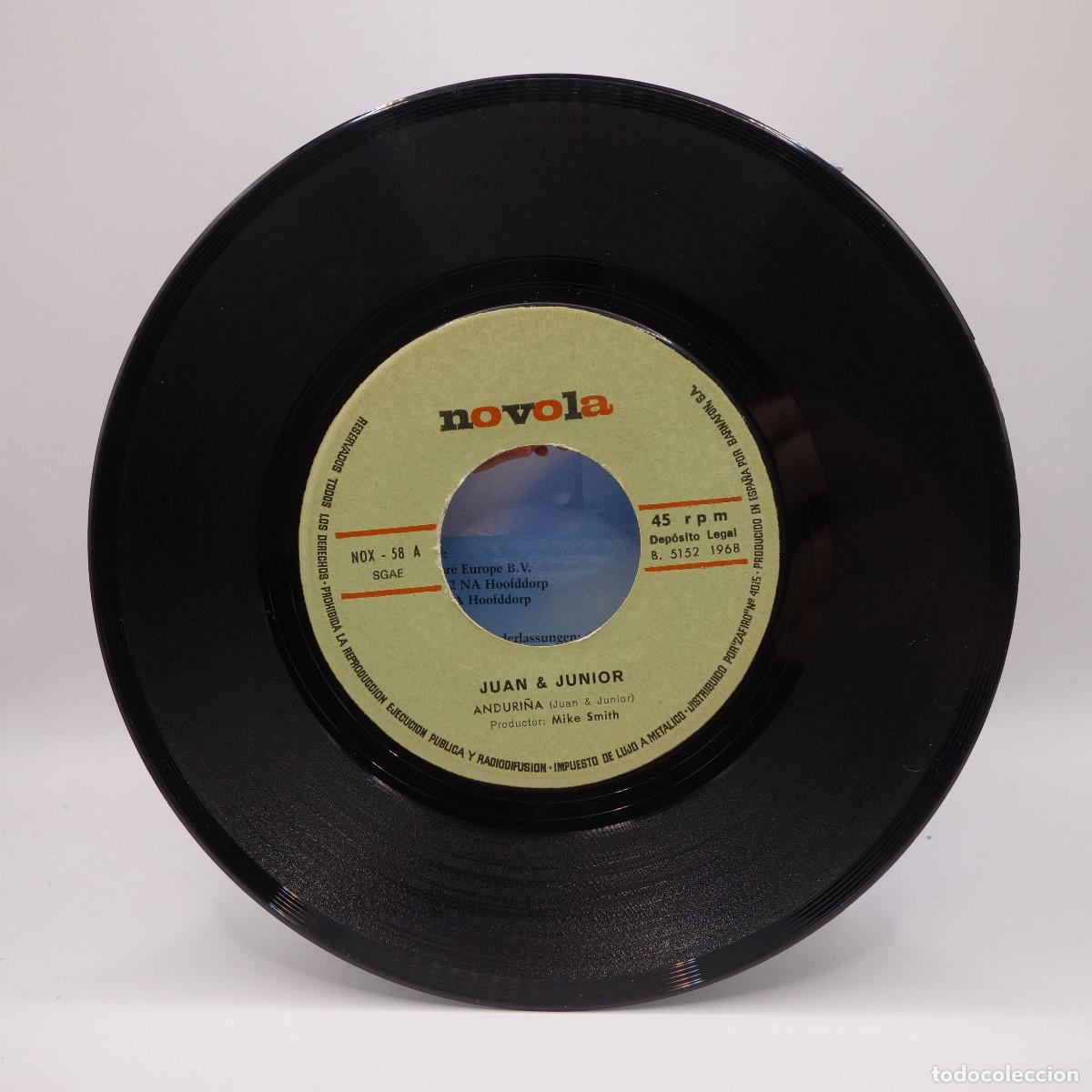 Discos de vinilo: JUAN & JUNIOR - ANDURI&Ntilde;A - Foto 5