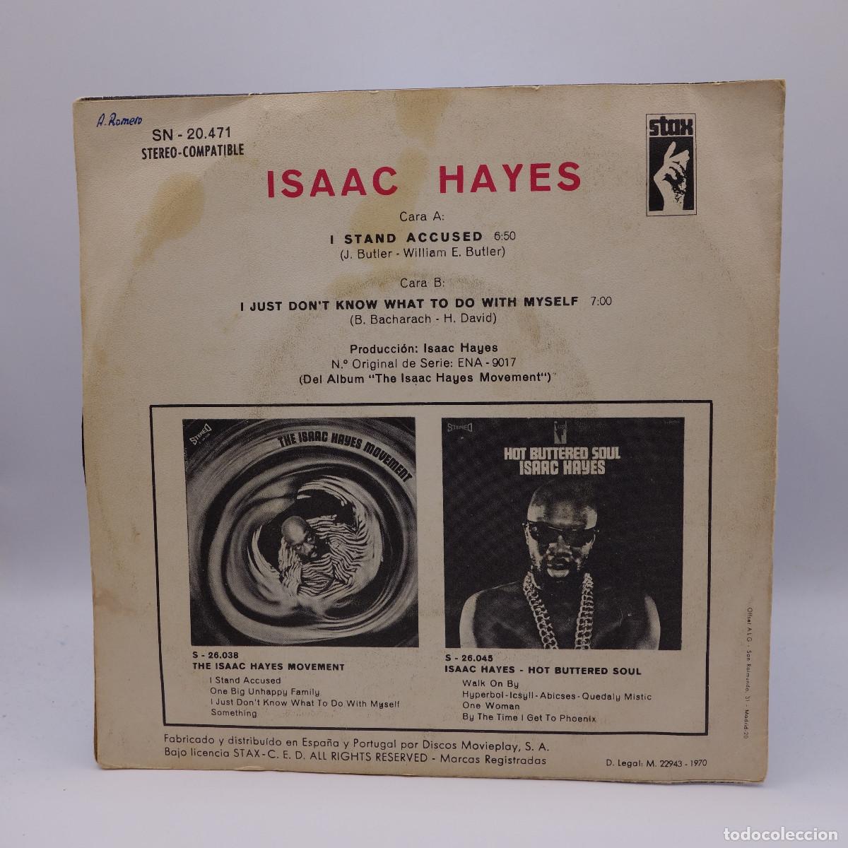 Discos de vinilo: ISAAC HAYES - I STAND ACCUSED - Foto 2