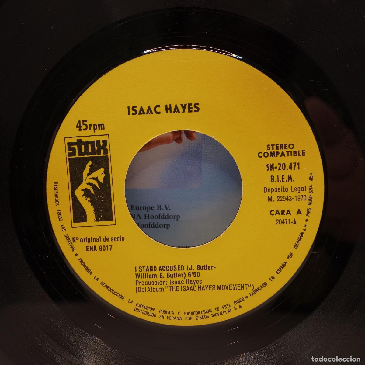 Discos de vinilo: ISAAC HAYES - I STAND ACCUSED - Foto 4
