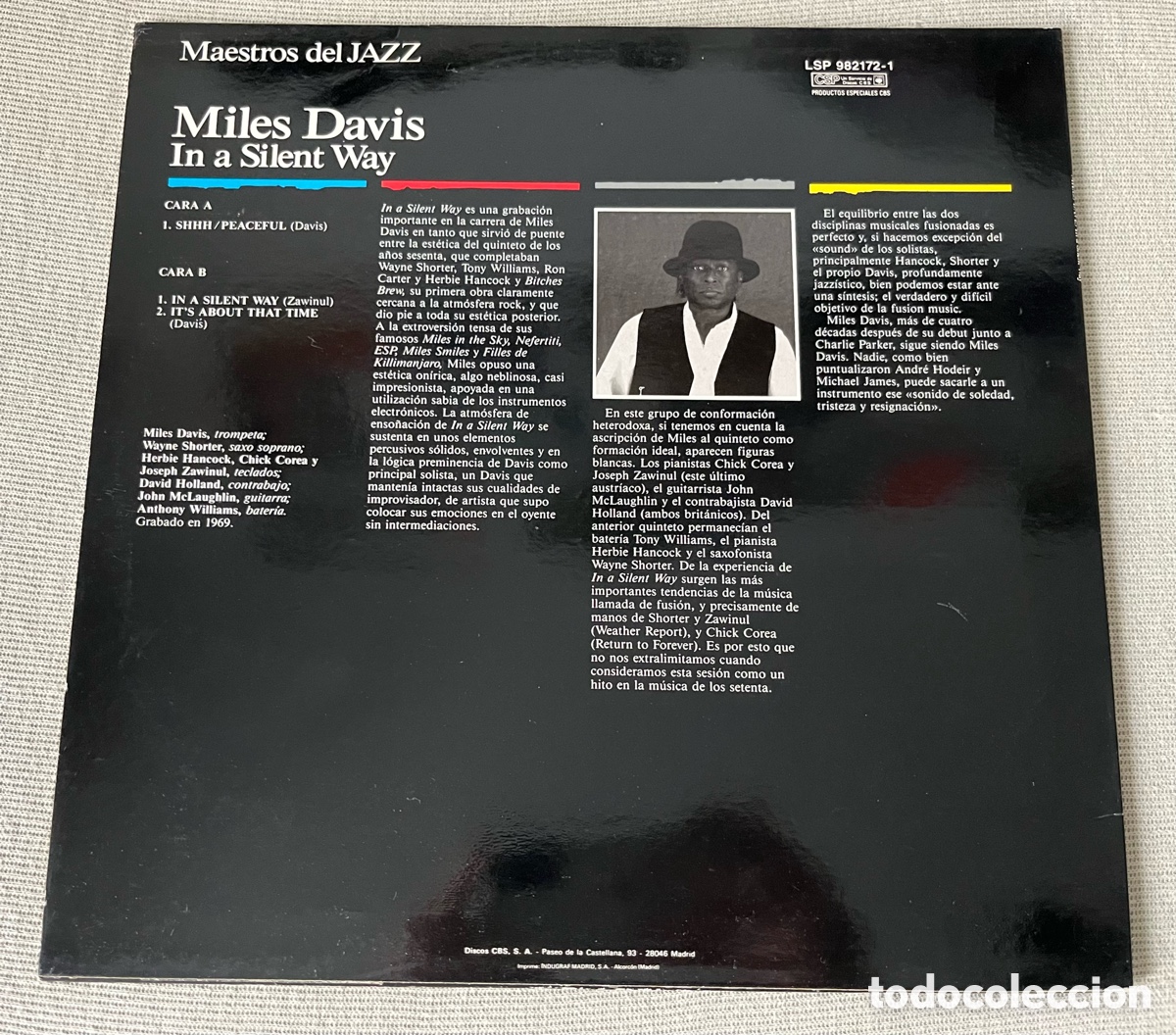 Discos de vinilo: Vinilo Miles Davis - In a Silent Way - Foto 2