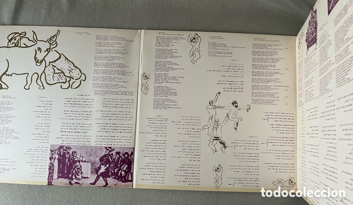 Discos de vinilo: Vinilo Yiddish de Russie - Le Chant du Monde - Foto 3
