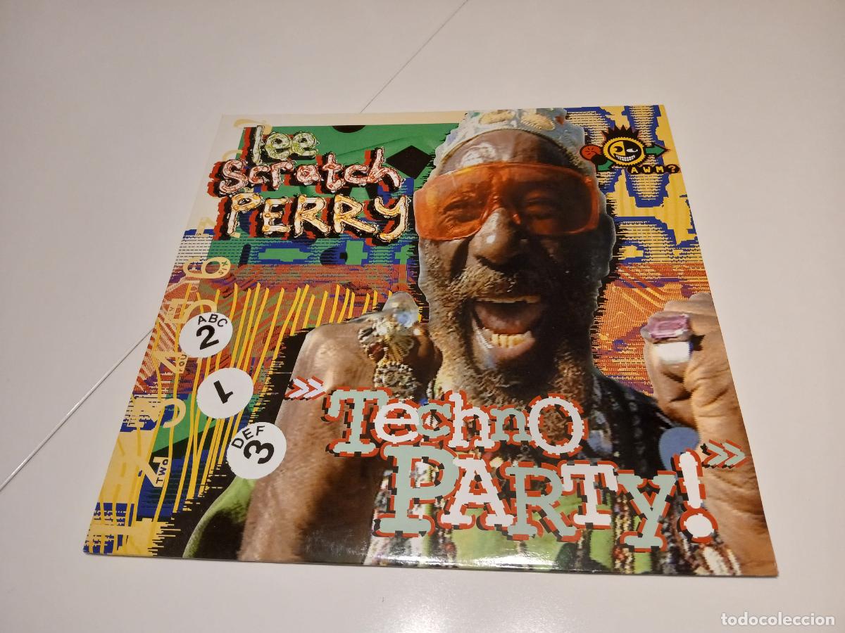 Discos de vinilo: Lee Scratch Perry &ndash; Techno Party- (2000) LP disco vinilo - Foto 1
