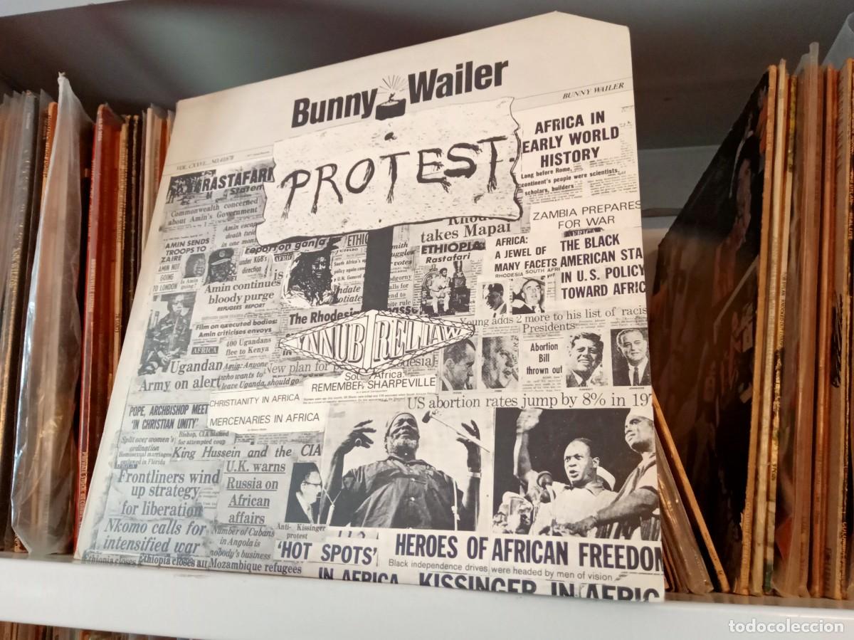 Discos de vinilo: Bunny Wailer &lrm;&ndash; Protest - lp UK 1977 - Foto 1