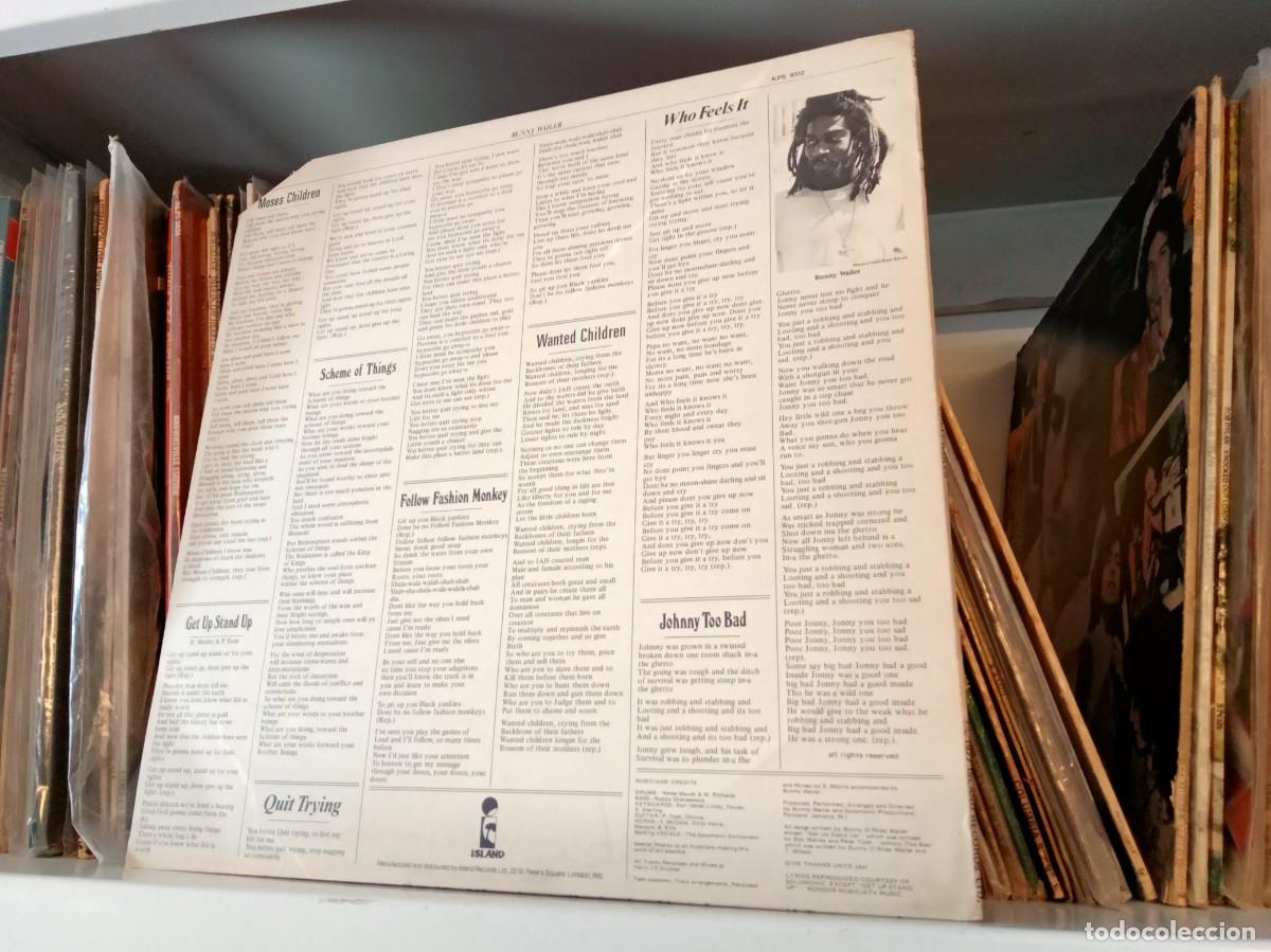 Discos de vinilo: Bunny Wailer &lrm;&ndash; Protest - lp UK 1977 - Foto 2