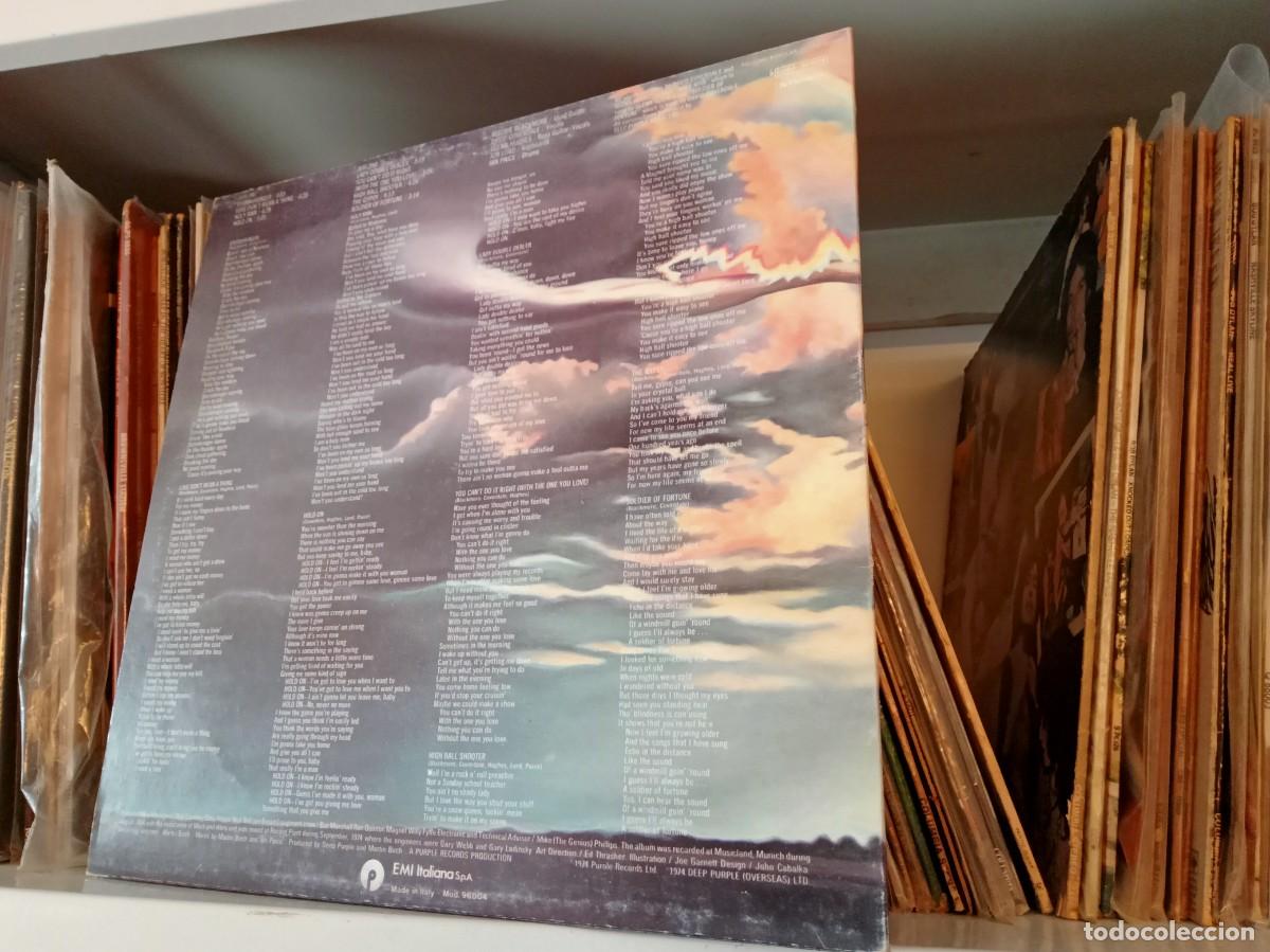 Discos de vinilo: Deep Purple &lrm;&ndash; Stormbringer -lp Italy 1985 - Foto 2