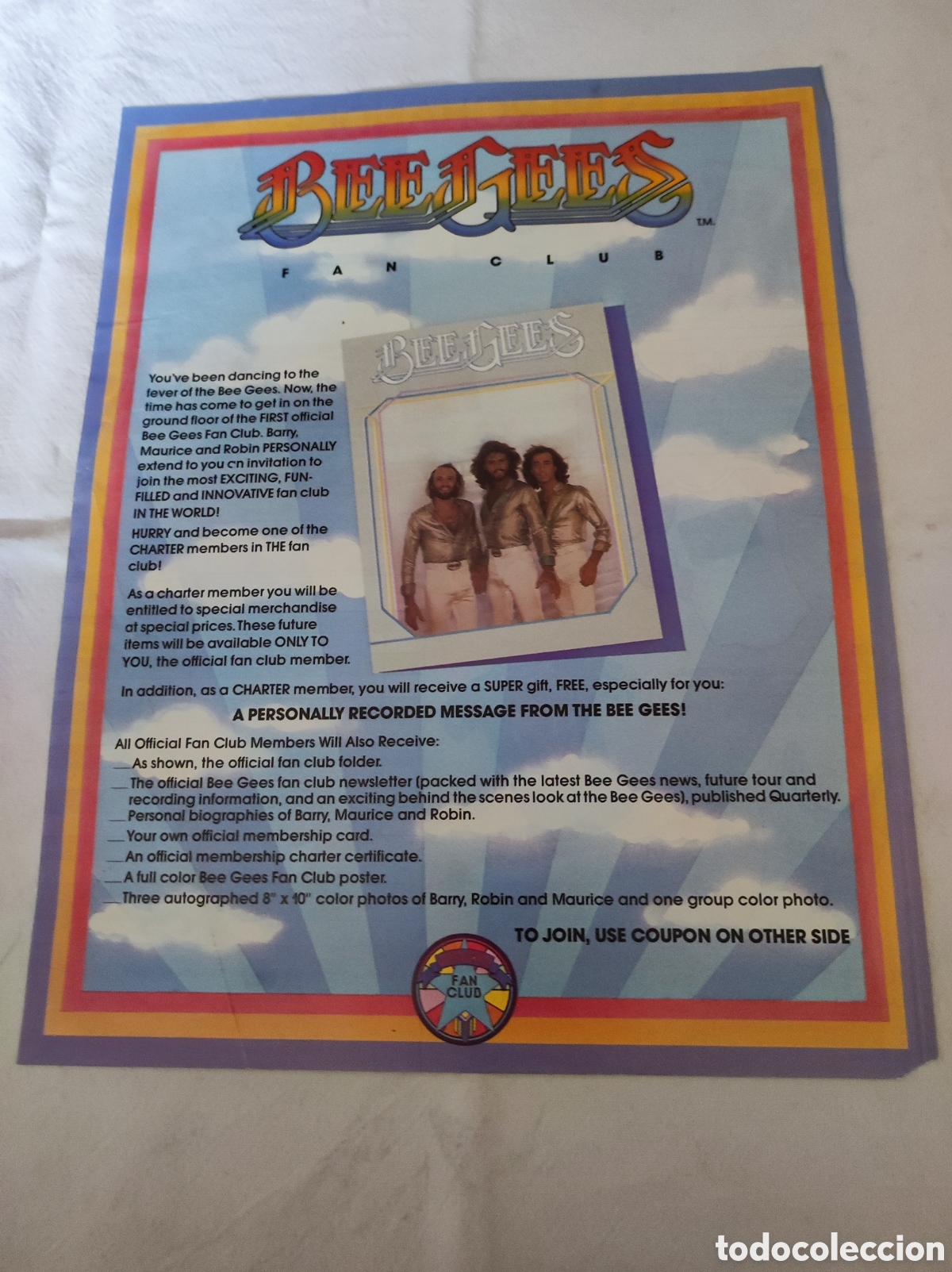 Discos de vinilo: BEE GEES - SPIRITS HAVING FLOWN - Foto 7