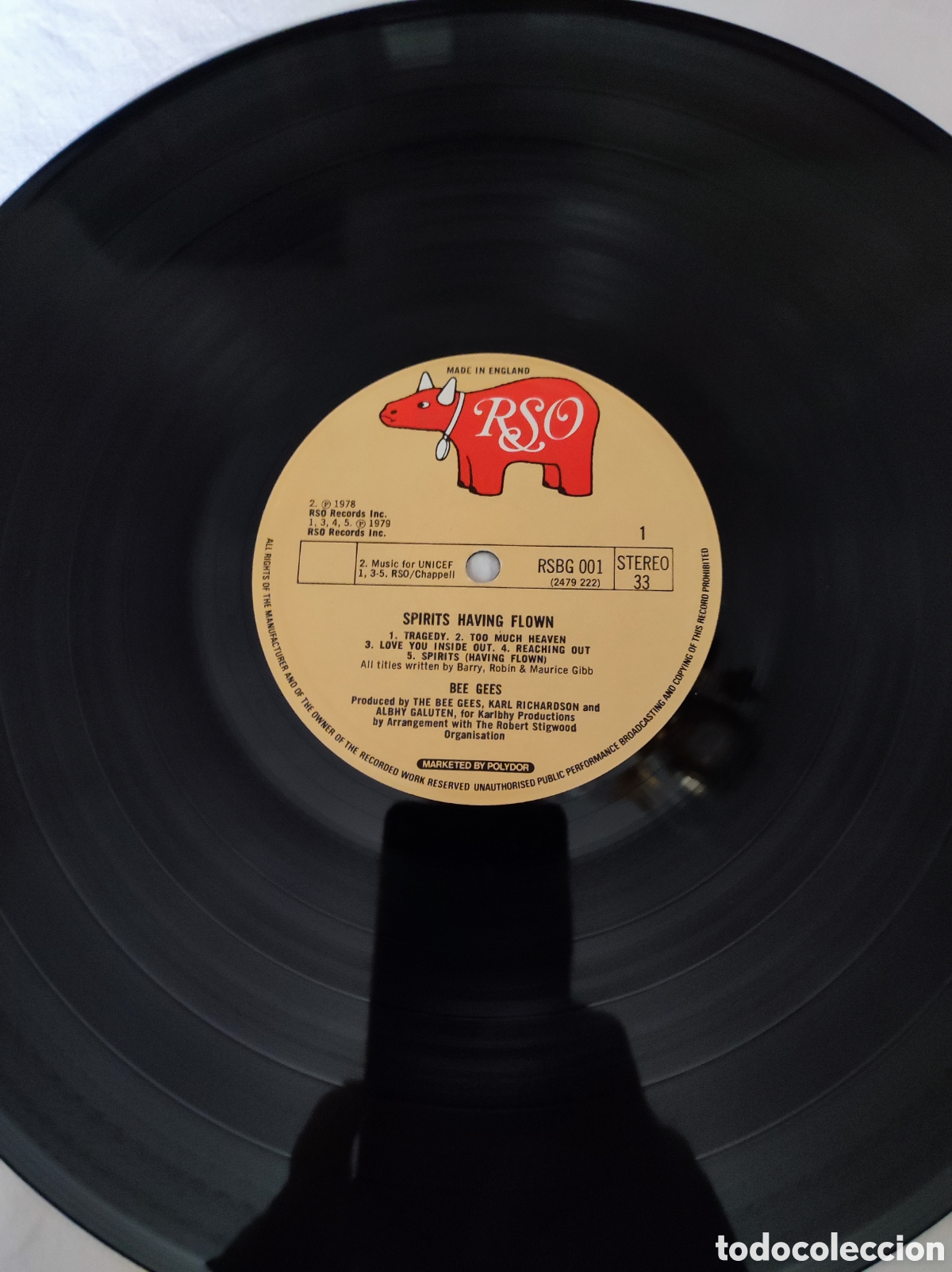 Discos de vinilo: BEE GEES - SPIRITS HAVING FLOWN - Foto 8