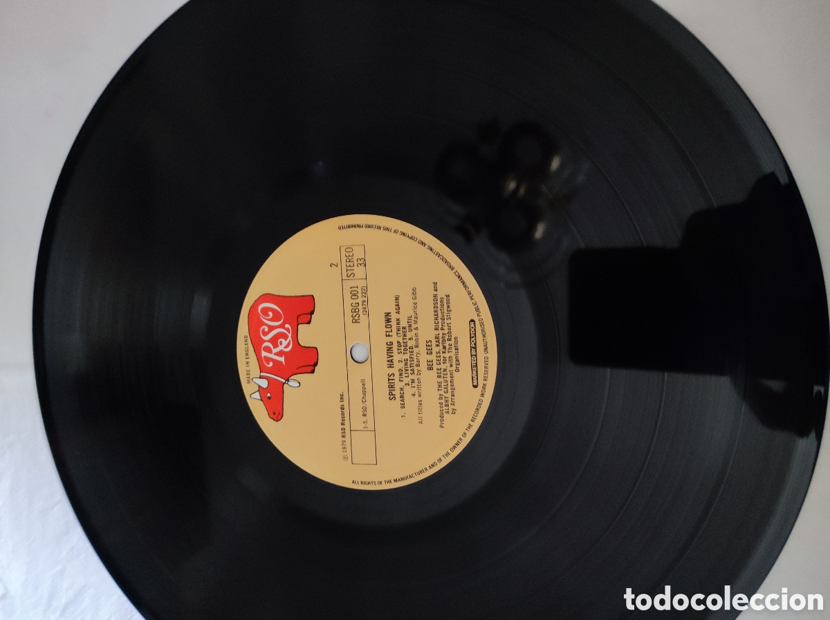 Discos de vinilo: BEE GEES - SPIRITS HAVING FLOWN - Foto 9