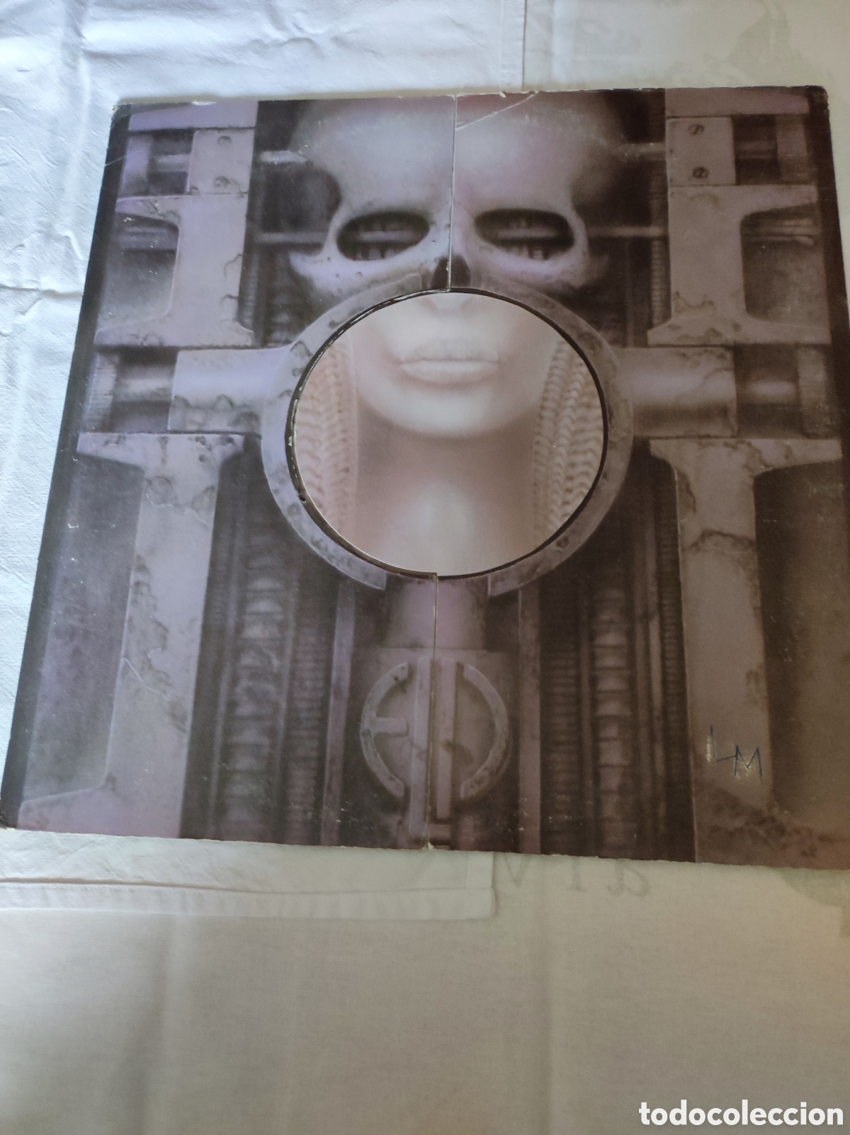 Discos de vinilo: BRAIN SALAD SURGERY (EMERSON, LAKE & PALMER) - Foto 1