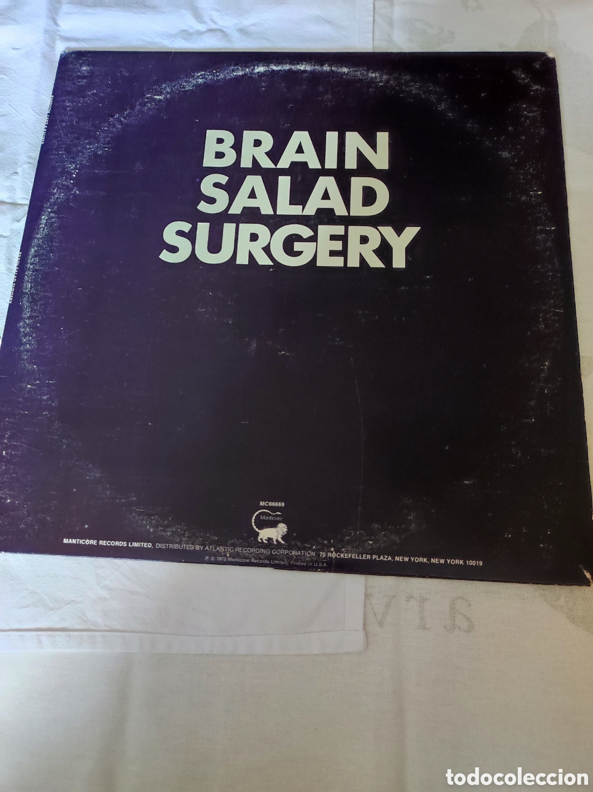 Discos de vinilo: BRAIN SALAD SURGERY (EMERSON, LAKE & PALMER) - Foto 2