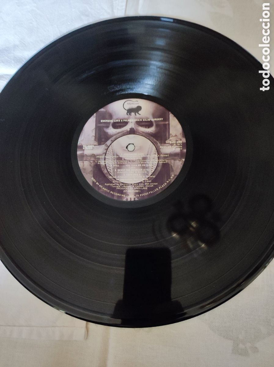 Discos de vinilo: BRAIN SALAD SURGERY (EMERSON, LAKE & PALMER) - Foto 5