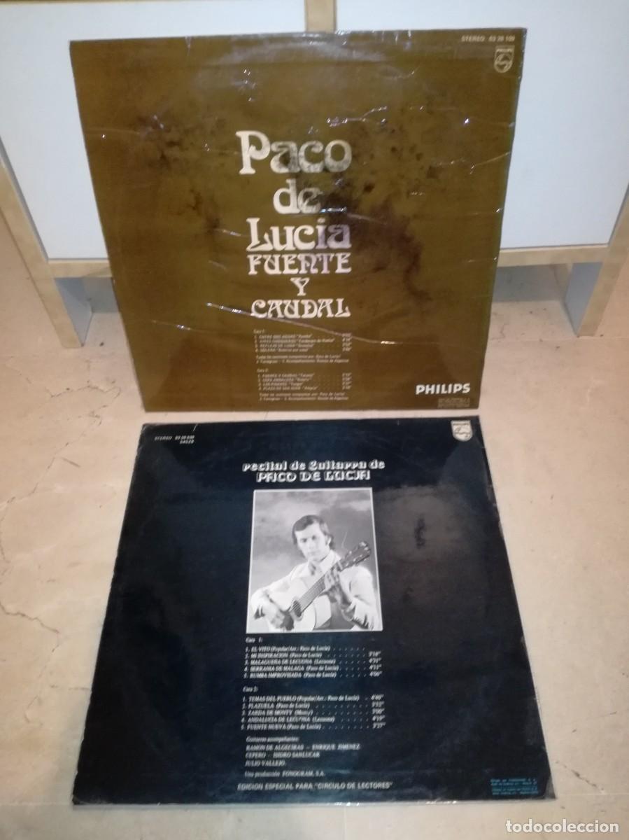 Discos de vinilo: LOTE DE 2 LPs ORIGINALES DE PACO DE LUCIA - Foto 2