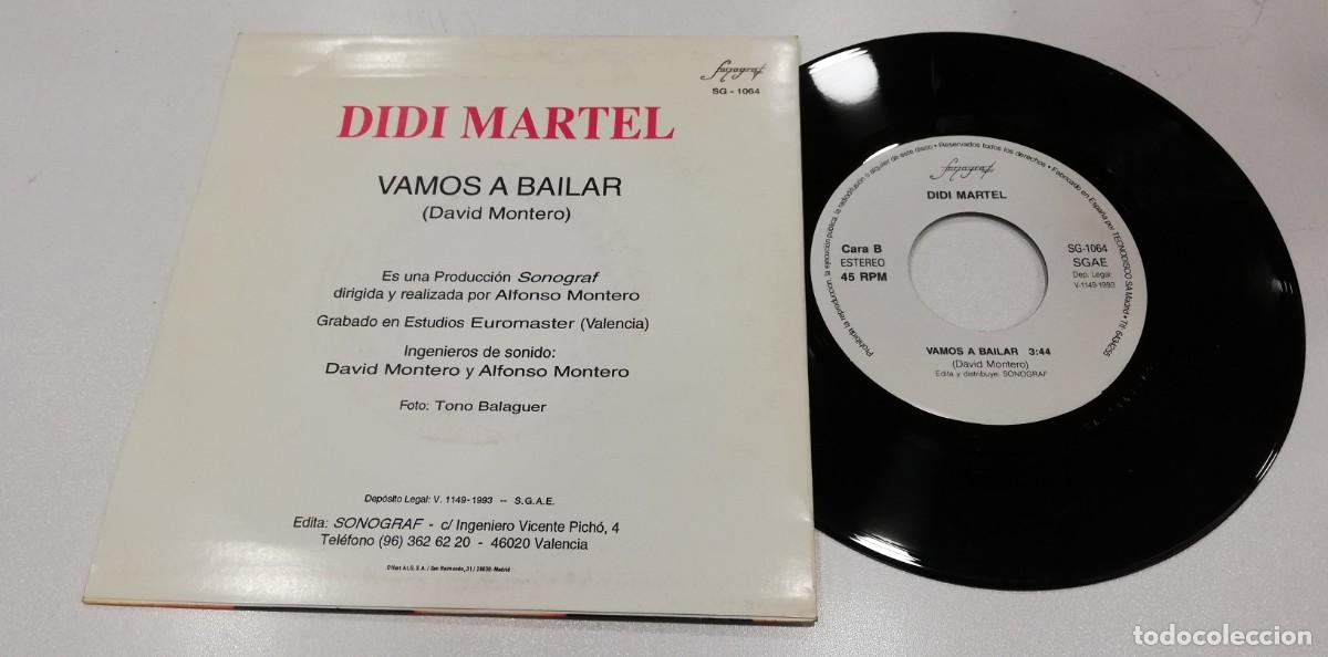 Discos de vinilo: SCO110-Didi Martel - Vamos A Bailar (7&rdquo;) - Foto 2