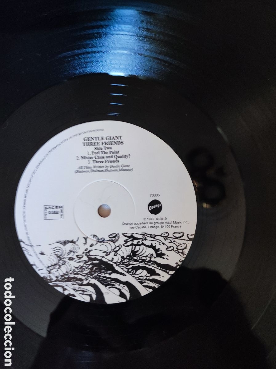 Discos de vinilo: GENTLE GIANT - THREE FRIENDS - Foto 5