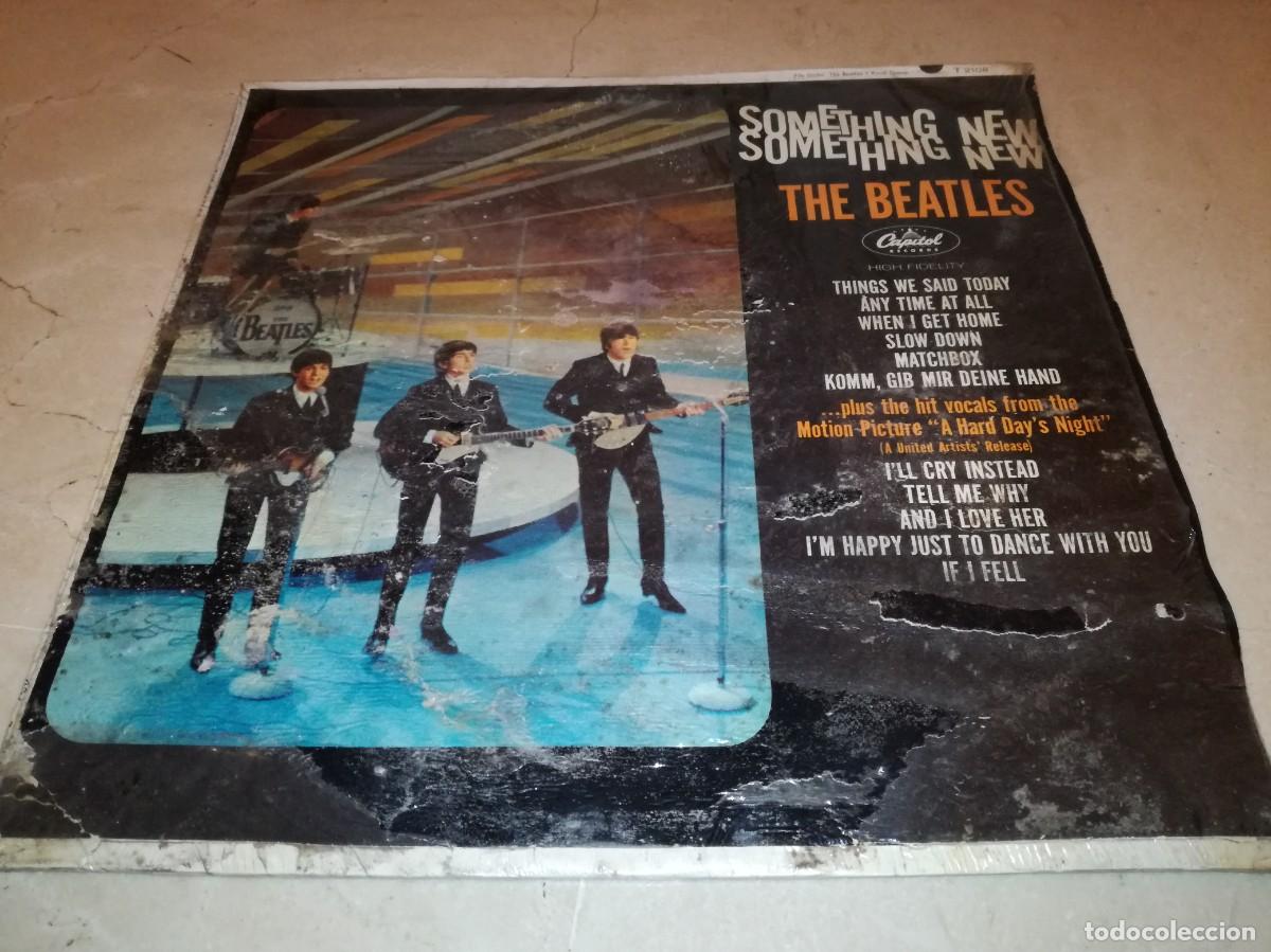 Discos de vinilo: THE BEATLES-SOMETHING NEW-EDICI&Oacute;N USA - Foto 1