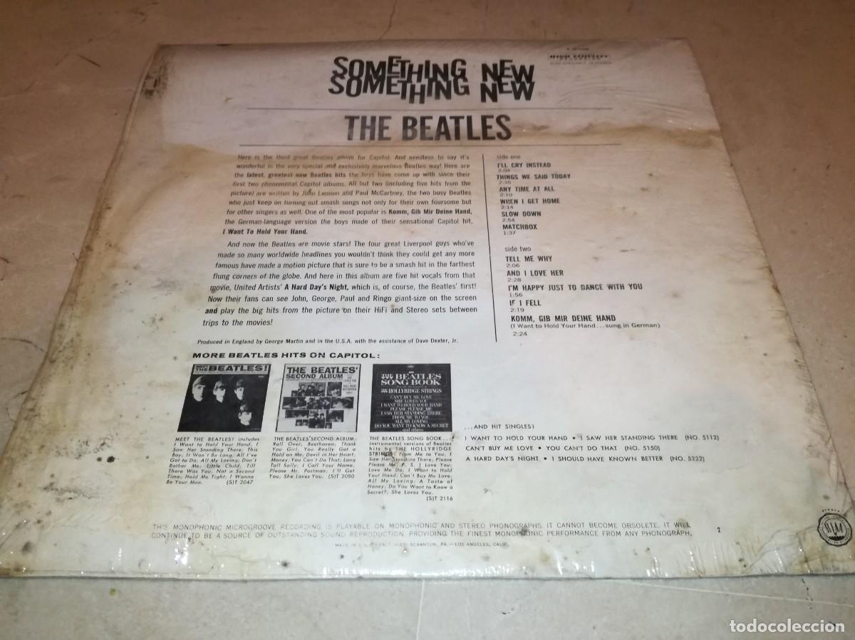 Discos de vinilo: THE BEATLES-SOMETHING NEW-EDICI&Oacute;N USA - Foto 2