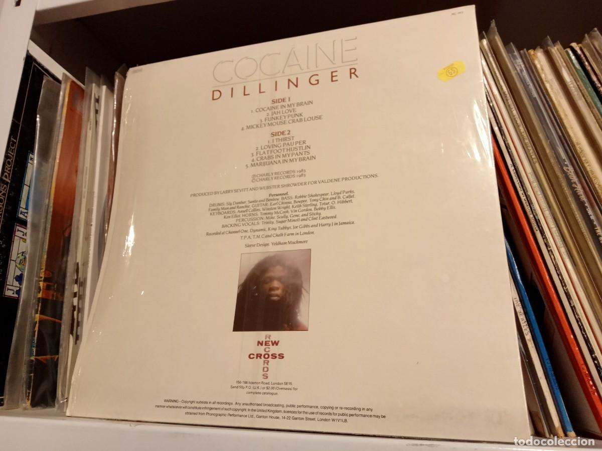 Discos de vinilo: Dillinger &lrm;&ndash; Cocaine - lp UK 1983 - Foto 2